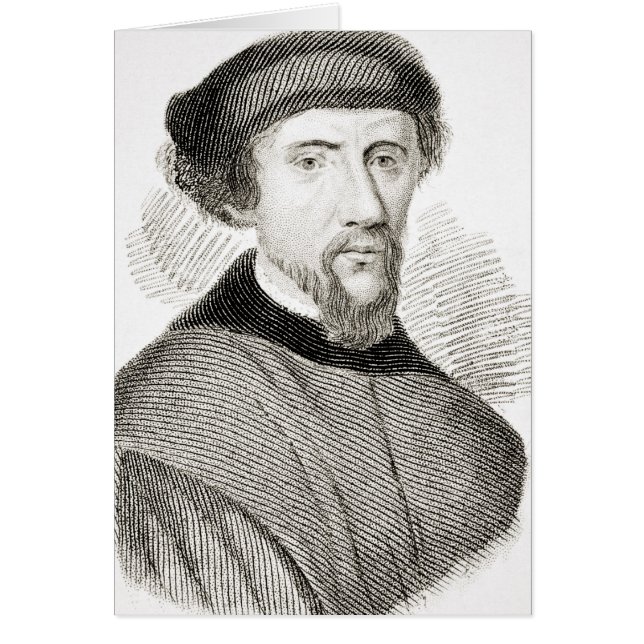 Cartão Henry Howard, conde de Surrey (Frente)
