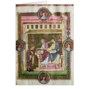 Cartão Henry III com os apóstolos Simon e Jude