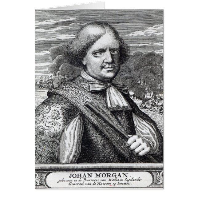 Cartão Henry Morgan, 1678 (Frente)