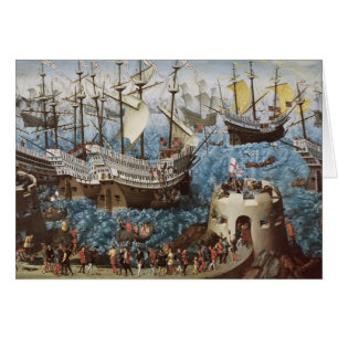 Cartão Henry VIII a bordo da benevolência de Henry um