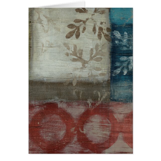 Cartão Heritage Abstrato II (Frente)