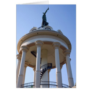 Cartão Hermann, a Estátua Alemã