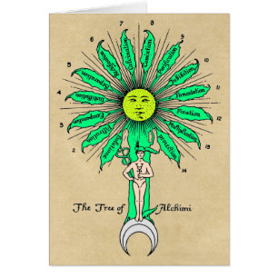 Cartão Hermes Tree of Alchemy Card