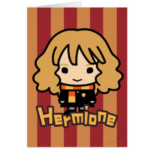 Cartão Hermione Granger Personagem de desenho animado Art