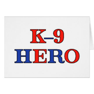 Cartão Herói K-9