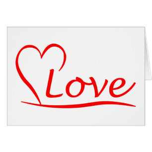 Cartão Herz mit Liebe