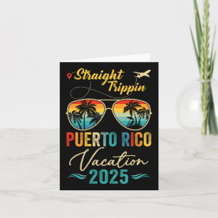 Cartão Hetero Trippin Puerto Rico 2025 Family Summer Va