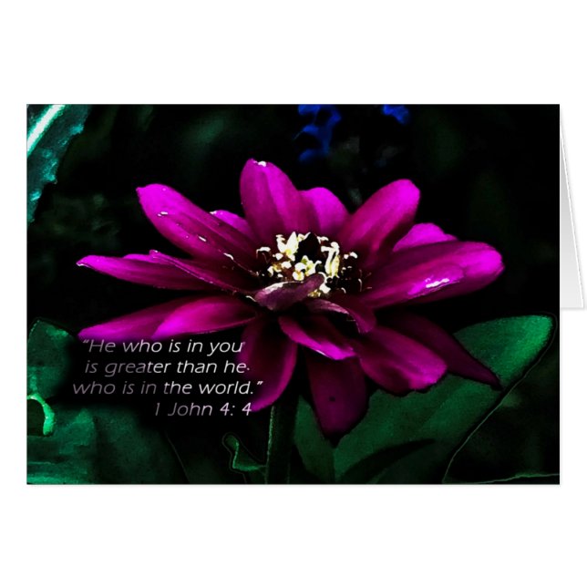 Cartão HewhoisinyouismoreZazzle (Frente horizontal)