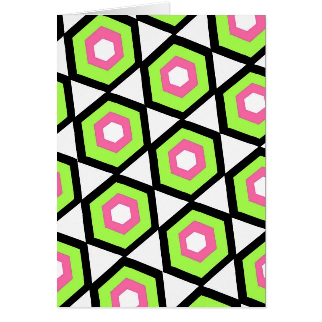 Cartão Hexágono (Frente)