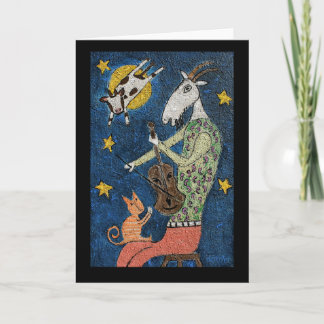 Cartão Hey diddle diddle