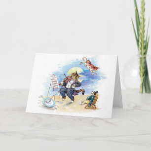 Cartão Hey, Diddle, Diddle Scene, Greeting Card