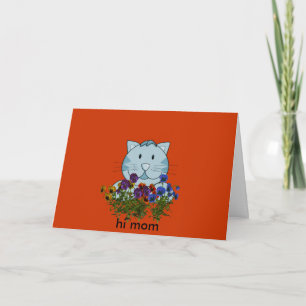 Cartão hi mom