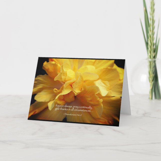 Cartão Hibisco (Frente)