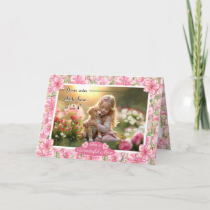 Cartão Hibiscus & Lace PINK