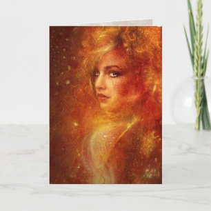 Cartão High Priestess Fire