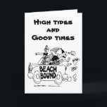 Cartão HIGH TIDES AND GOOD TIMES *60th* BIRTHDAY Card<br><div class="desc">MUDE A IDADE SE VOCÊ DESEJAR, MAS EU ESTOU FAZER MAIS!! Eu acho que esta carta é engraçada e será totalmente PERFEITA para o "amante de praia que TEM EXCELENTE SENSO DE HUMOR também!!!!!! OBRIGADO por passar por uma das minhas oito lojas!!!!! Fazer mais cartões de "idade", mas você pode...</div>