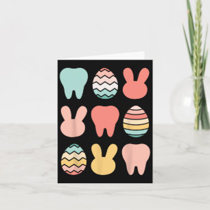 Cartão Higienista Oral de Istambul Dentista de Páscoa Ret