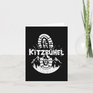 Cartão Hiker Kitzbühel Tyrol Áustria Férias