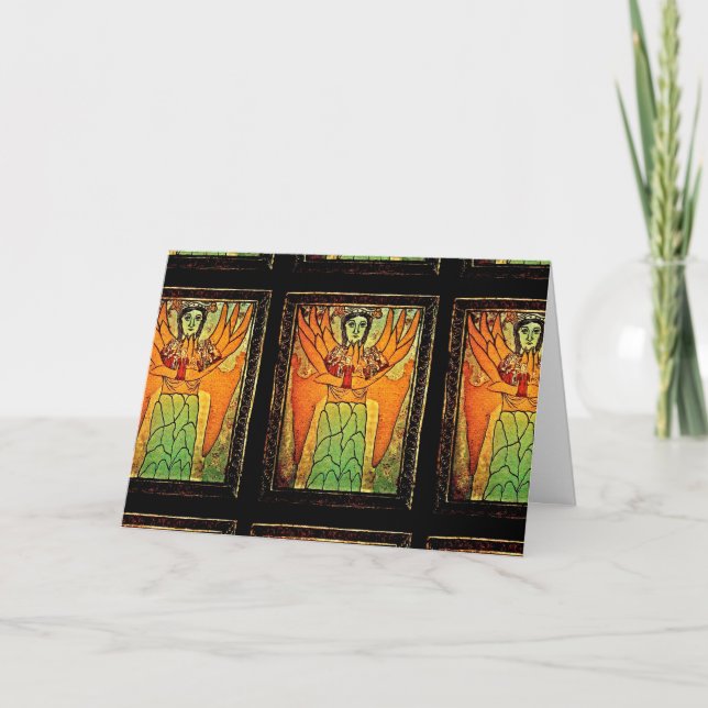 Cartão Hildegarda de Bingen (Frente)