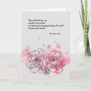 Cartão Hillary Clinton Nunca Duvide da Placa de Vazio de 