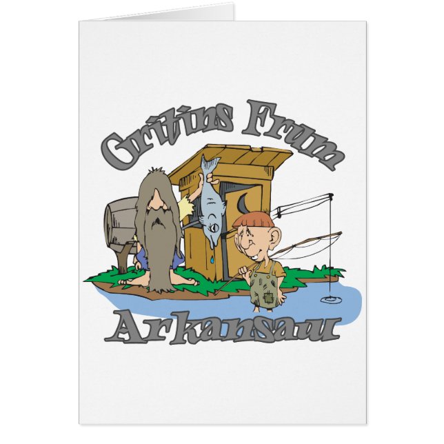 Cartão Hillbilly de Arkansas (Frente)