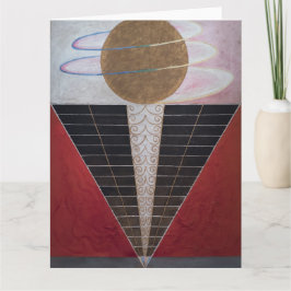 Cartão Hilma Af Klint, Altarpart No.2, Abstrato Art