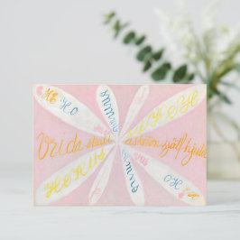 Cartão Hilma af Klint - The Eros Series, nr 5