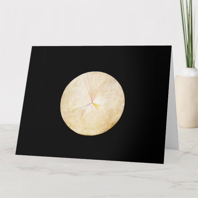 Cartão Hilma Af Klint, The Swan No.14, Abstrato Art (Frente)