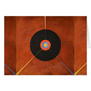 Cartão Hilma Af Klint, The Swan No.18, Abstrato Art