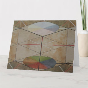 Cartão Hilma Af Klint, The Swan No.23, Abstrato Art