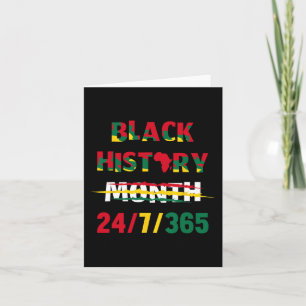 Cartão História Negra Mês 247365 Histor Afro-Americano