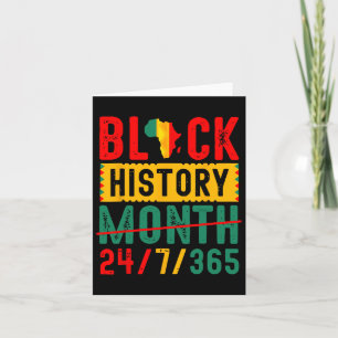 Cartão História Negra T Camisa História Negra Camisa 2