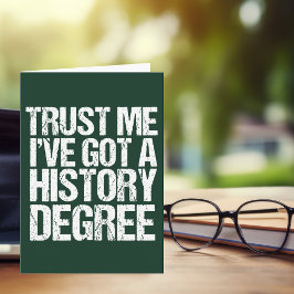 Cartão Historiador da Cotação de Graduação do Histórico E