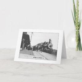 Cartão Historic Claremont - Folheto de Saudação