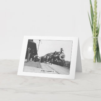 Cartão Historic Claremont - Folheto de Saudação