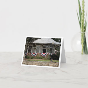 Cartão Historic Norcross Ga: depósito de trem em 3 de jul