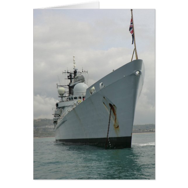 Cartão HMS Edinburgh (Frente)