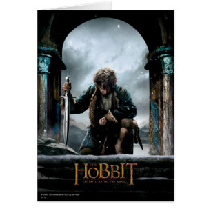 Cartão Hobbit - BILBO BAGGINS™ Movie Poster