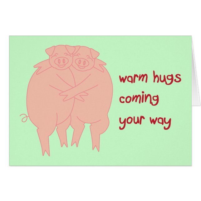 Cartão Hog me (Frente Horizontal)