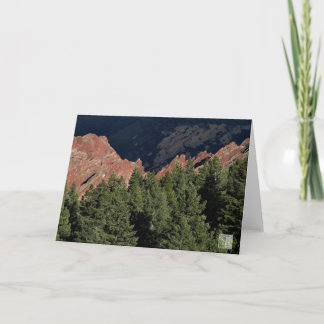 Cartão Hogbacks do parque de Roxborough, opinião do