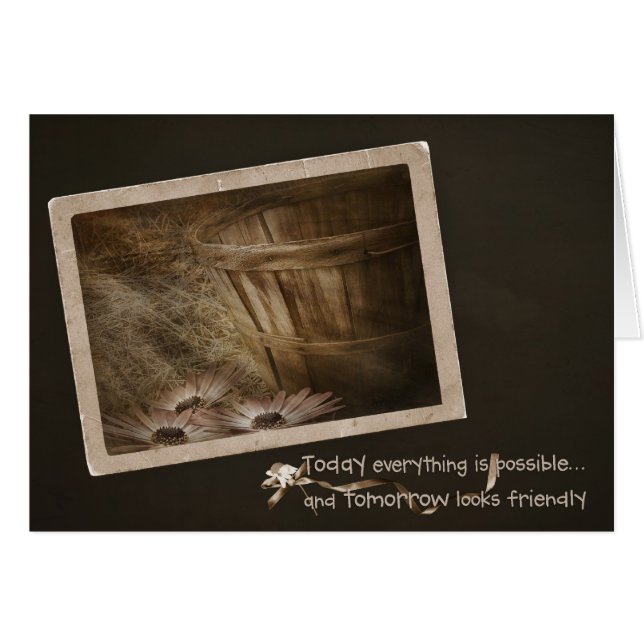 Cartão Hoje (Frente Horizontal)