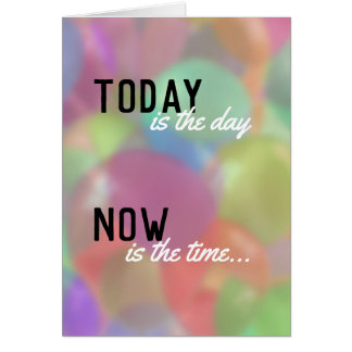 Cartão Hoje É O Dia