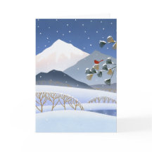 Hokusai - árvores do inverno