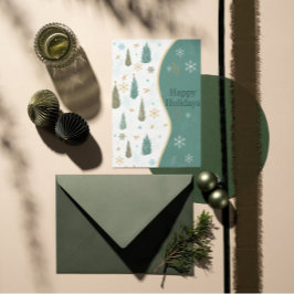 Cartão Holiday Bliss