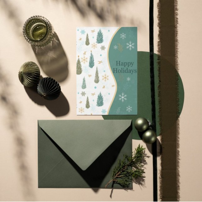 Cartão Holiday Bliss (Criador carregado)