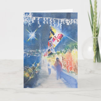 Cartão Holiday Card - Blank Inside