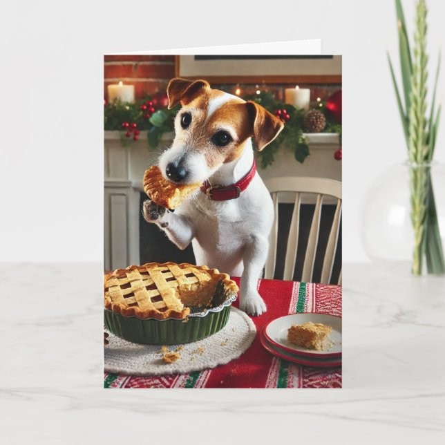 Cartão Holiday Cheer (Frente)