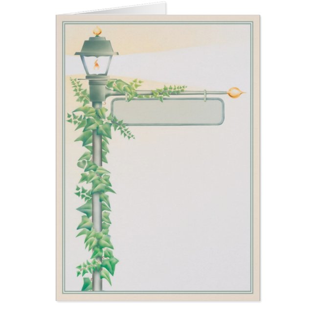 Cartão © Home de vinda (Frente)