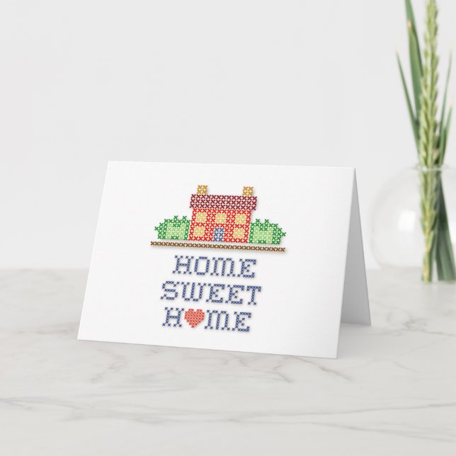 Cartão Home Sweet Home Greeting Card (Frente)