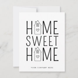 Cartão Home Sweet Home Imobiliária Heart House